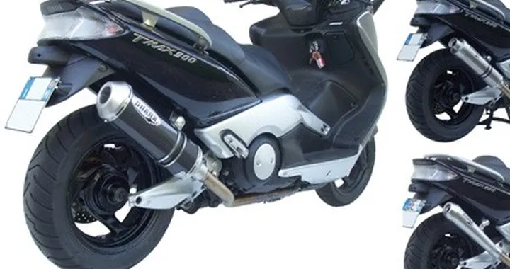 Shark Exhaust System per T-Max 500