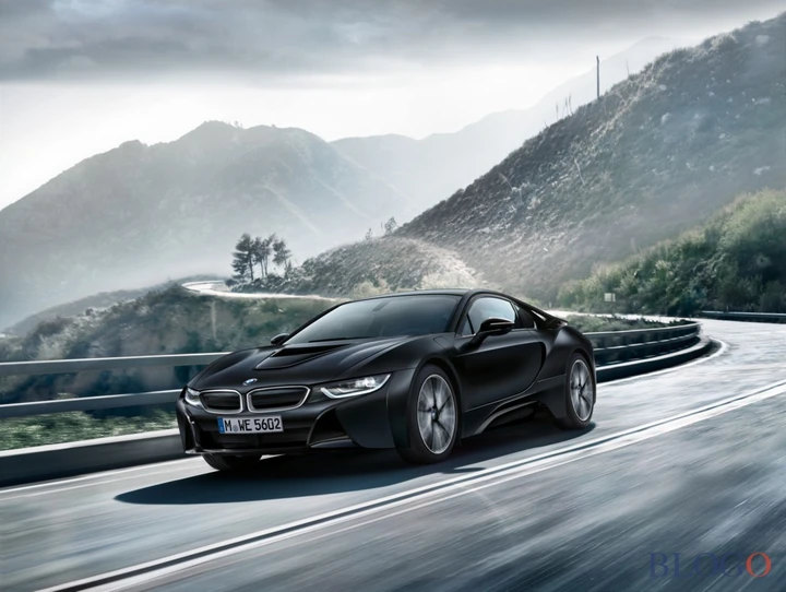 BMW i8 Frozen Black e Frozen Yellow