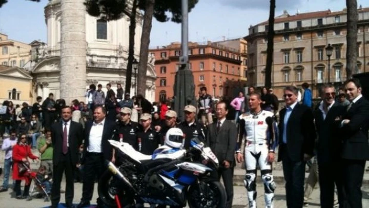 Motoblog Live @ Presentazione a Roma del Superstock 1000 Team 06