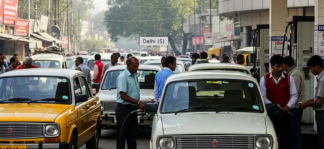 India, lo stop dei rifornimenti alle vecchie auto diesel e benzina è un flop