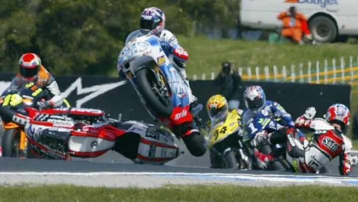 Foto del giorno: corsa a ostacoli
