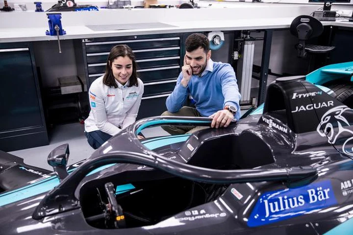 Formula E: Jamie Chadwick prova da rookie la Jaguar I-Type 4