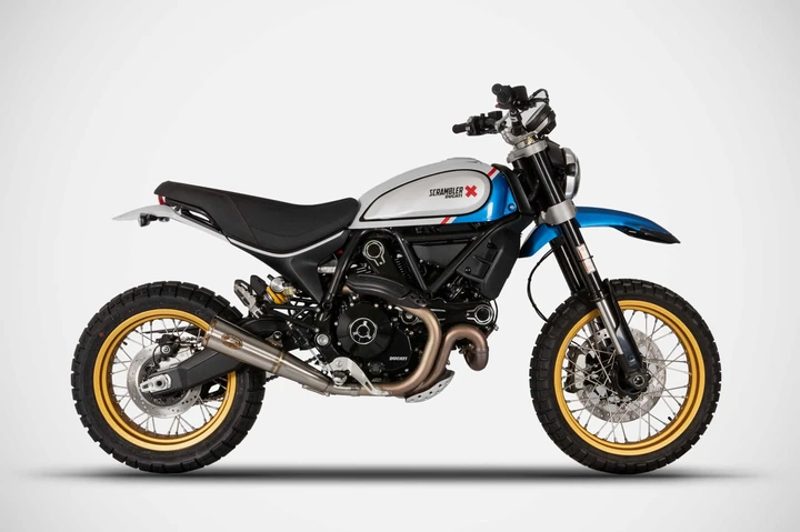Ducati Scrambler Desert Sled, ecco il nuovo silenziatore Zuma by Zard