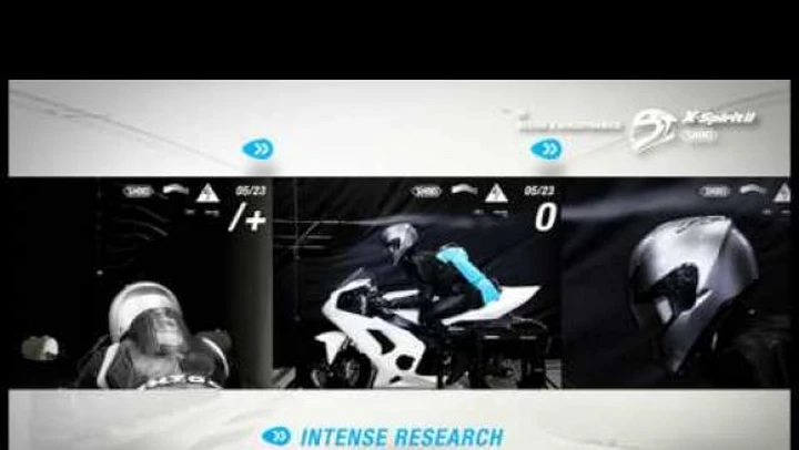 Video Shoei X-Spirit II in azione