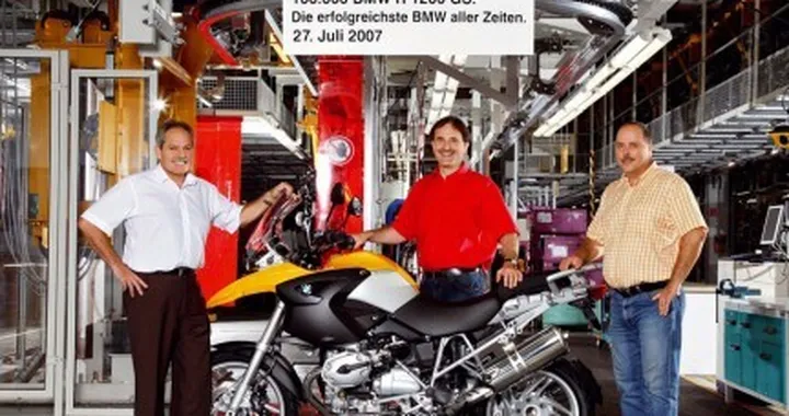Prodotte 100.000 BMW R 1200 GS, nuovo record!