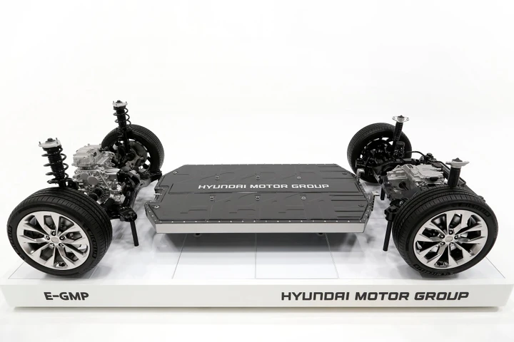 Hyundai presenta la nuova piattaforma E-GMP, destinata ai veicoli elettrici