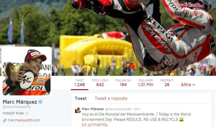 MotoGP 2014: i campioni si sfidano anche su Twitter