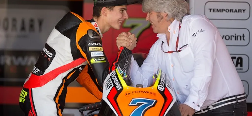 Moto2: Baldassarri con Forward Racing anche nel 2016