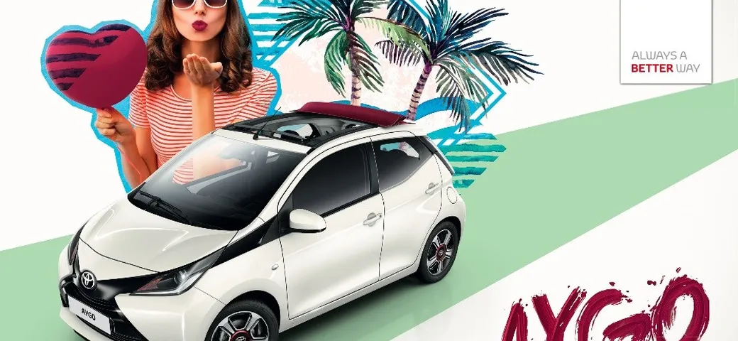 Toyota Aygo X-Wave Bordeaux