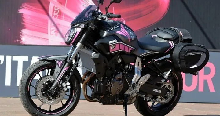 Yamaha MT-07 al Giro d'Italia