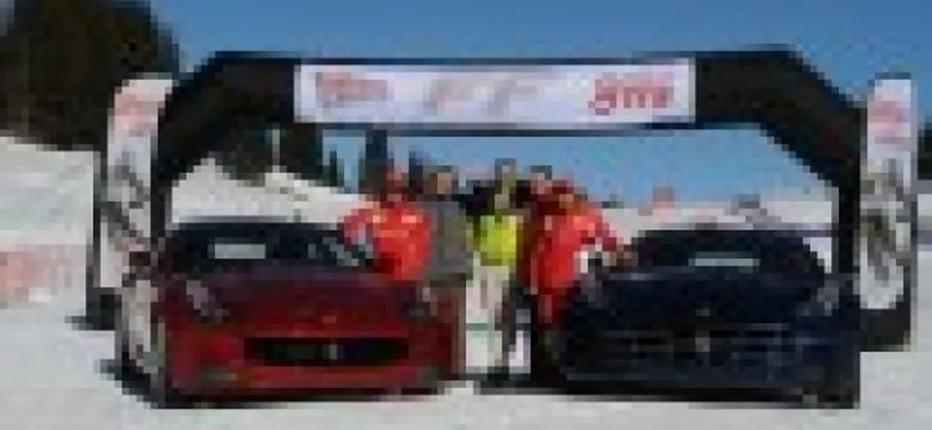 Ferrari FF a Madonna di Campiglio: alla guida Alonso e Massa