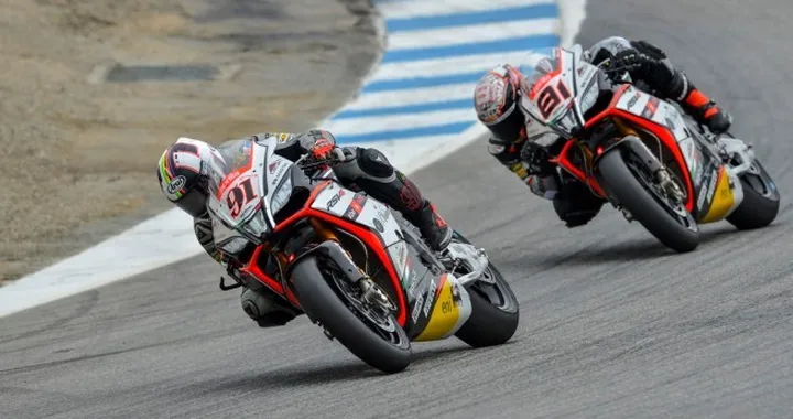 SBK Laguna Seca 2015: Aprilia, Torres meglio di Haslam