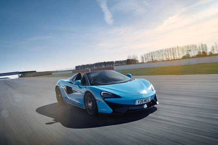 McLaren 570S Spider: il pacchetto sportivo Track Pack