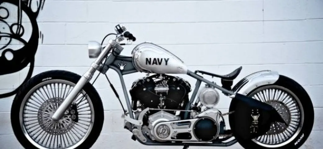 Navy F3 Rocketeer by Darwin Motorcycles