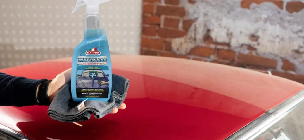 Mafra lancia Waterless per la pulizia delle auto