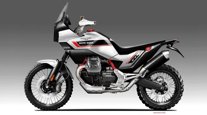 Moto Guzzi V90 TTR Concept by Obiboi