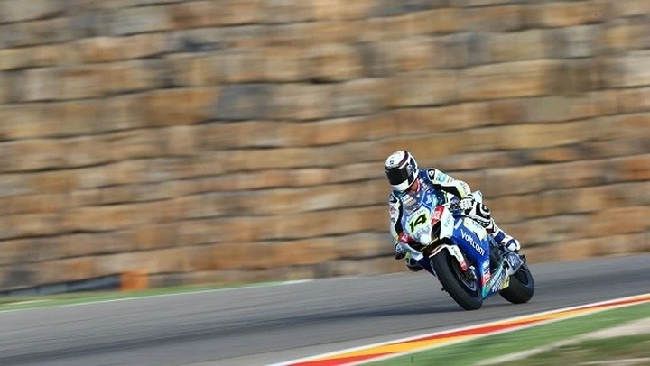 SBK Aragon 2015, De Puniet: 