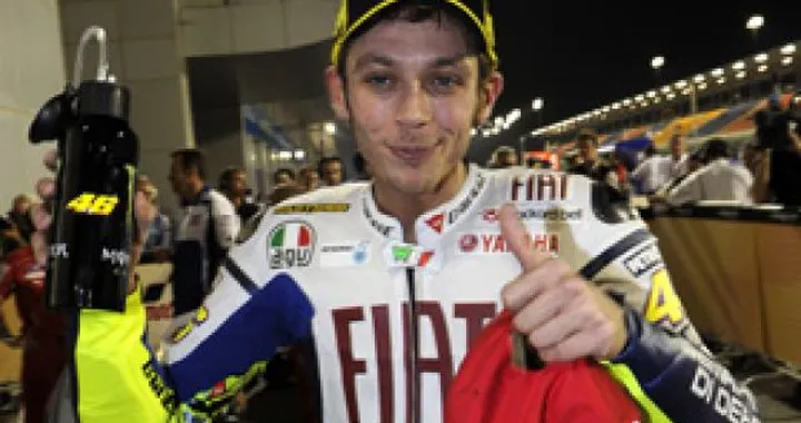 Valentino Rossi caduto in allenamento sarà al via nel GP di Motegi