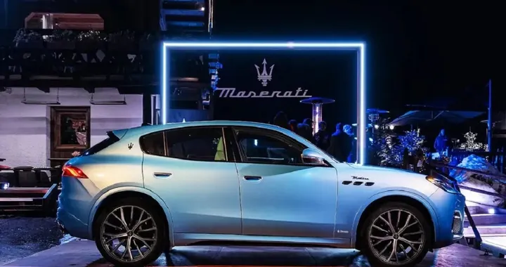 La Maserati Grecale brilla a Cortina con la Cristallo Special Edition