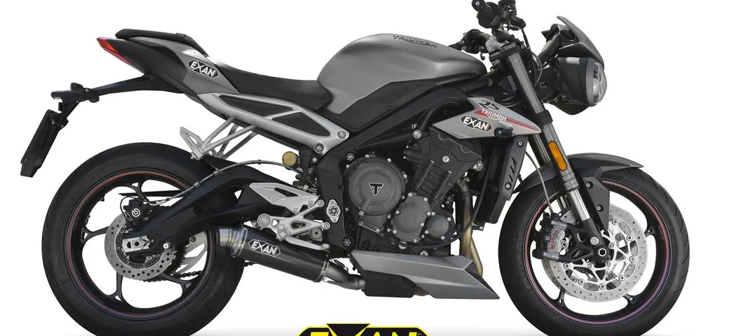 Terminali Exan per Triumph Street Triple 675
