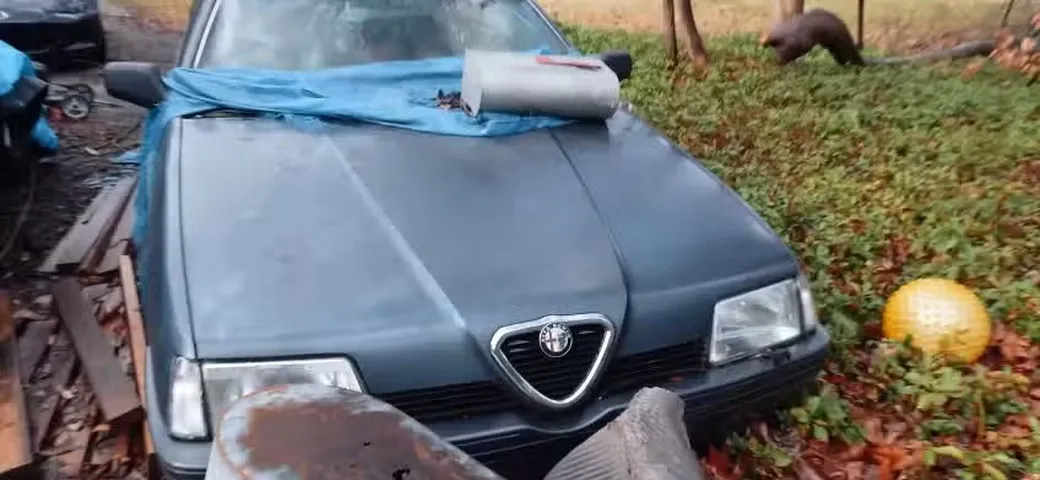 Nella villa abbandonata trovano delle auto rare negli USA: ci sono pure delle Alfa