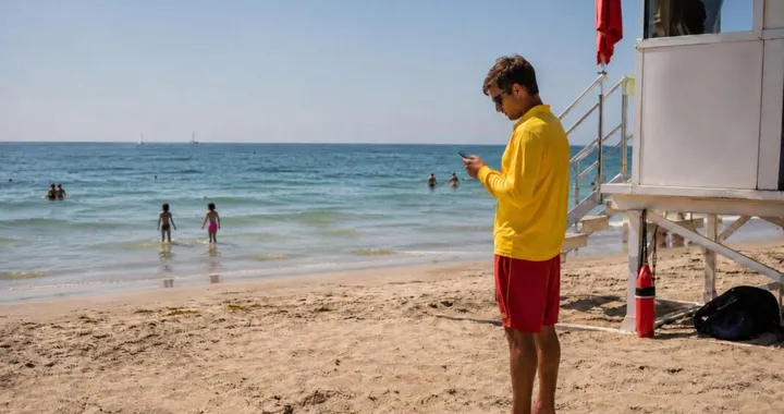 MotoGP in spiaggia, il bagnino si distrae durante il turno: multa da oltre 2.000 euro