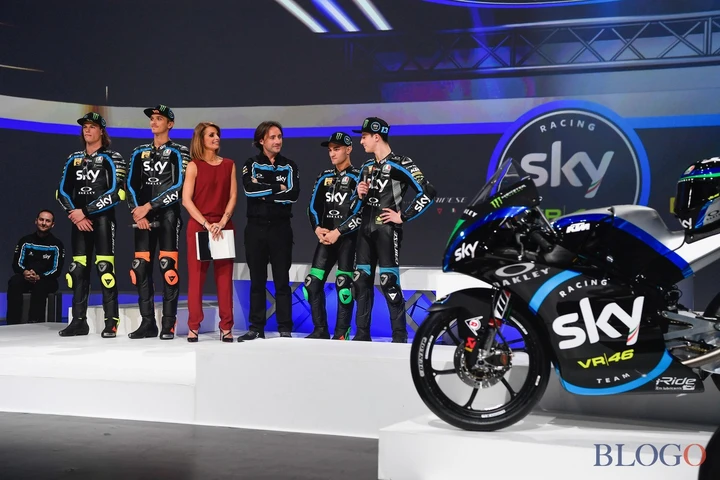 Nuove livree per lo SKY Racing Team VR46
