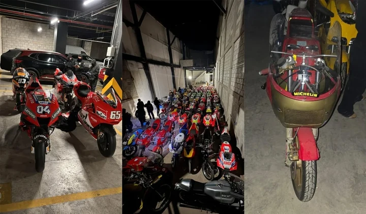 Maxi sequestro: collezione moto nascosto da un super latitante