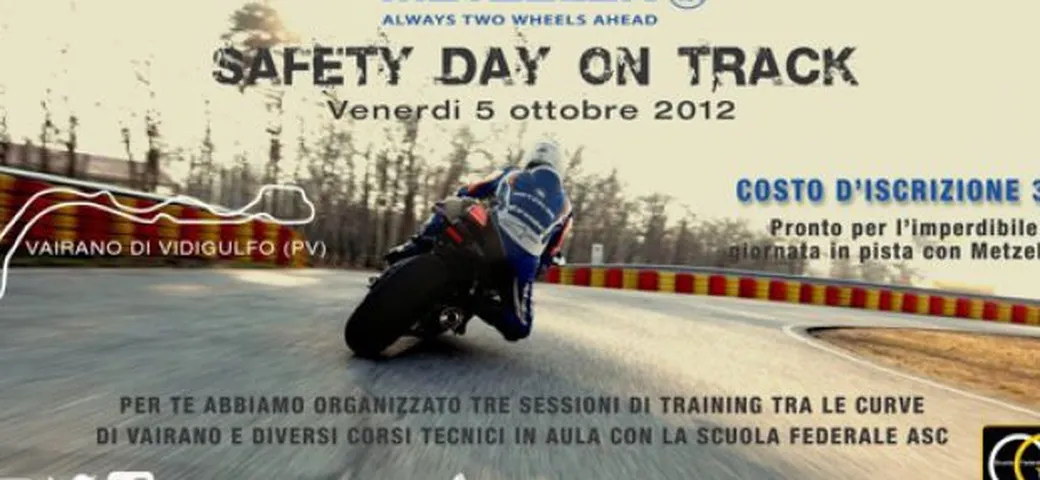 Metzeler Safety Day On Track 2012