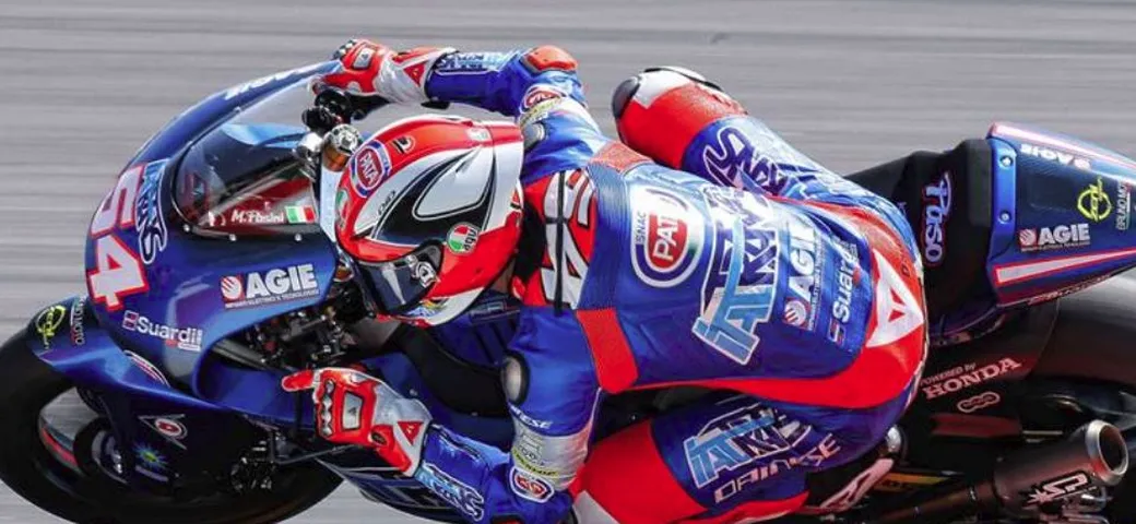 Moto2 Germania: Pasini, Marini e Bagnaia in 1a fila
