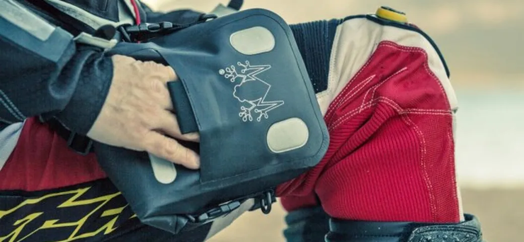 Borsello da gamba Amphibious LEGBAG per motociclisti off-road