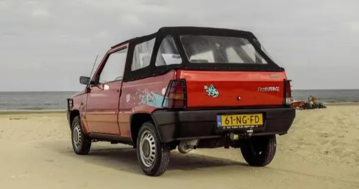 Una Fiat Panda più unica che rara, è cabrio: i collezionisti la desiderano
