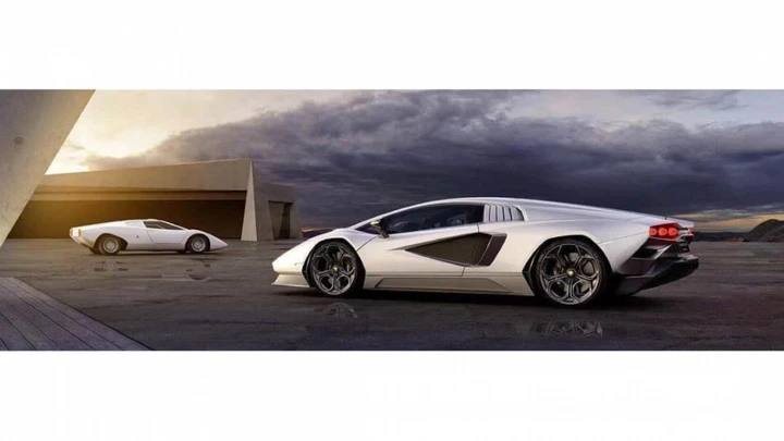 Lamborghini Countach: nuove foto del ritorno del mito