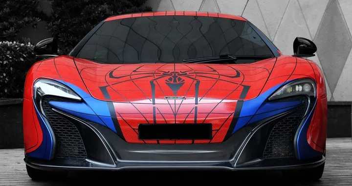 McLaren 650S: si veste da Spider-Man