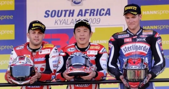 WSBK, Kyalami 2009: doppietta di Haga davanti a Fabrizio e Spies