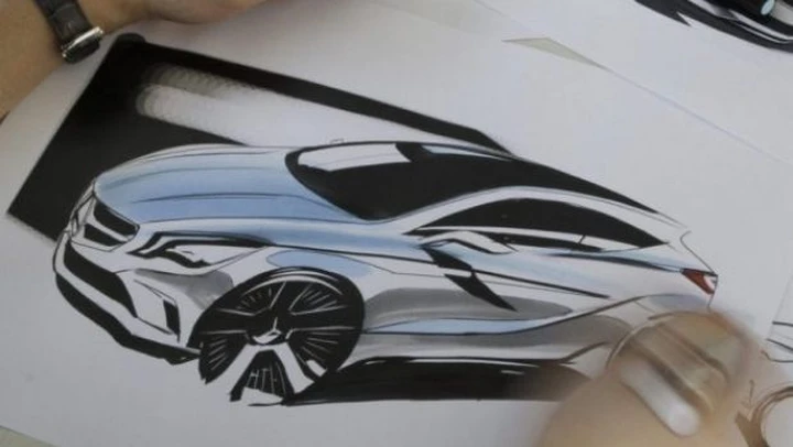 Mercedes Classe A: primo bozzetto della nuova generazione