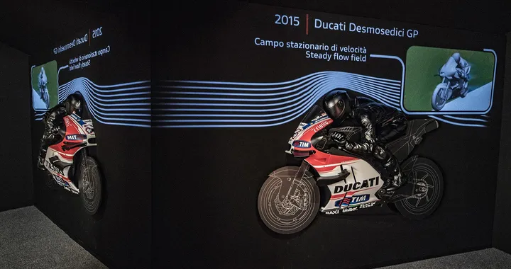 Anatomia della Velocità, l'aerodinamica raccontata nel Museo Ducati