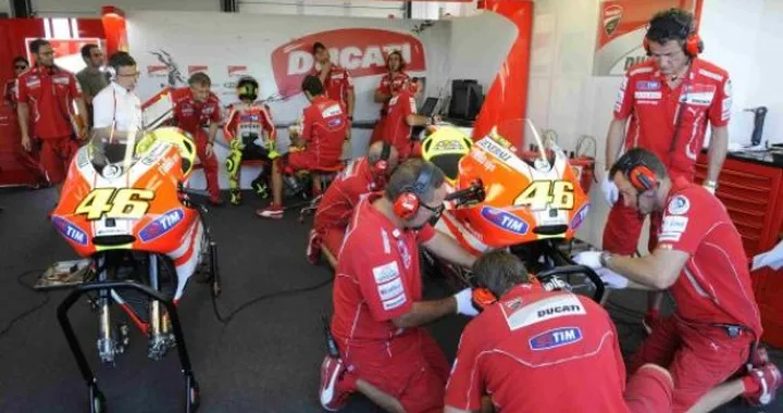 Test positivo per Rossi sulla Ducati GP12 2012 a Jerez