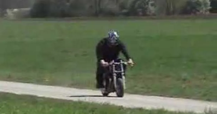 World fastest minibike testride