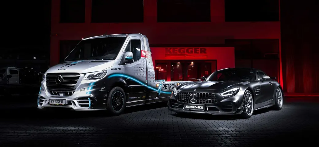 Mercedes-AMG Sprinter Petronas: un carro attrezzi da F1