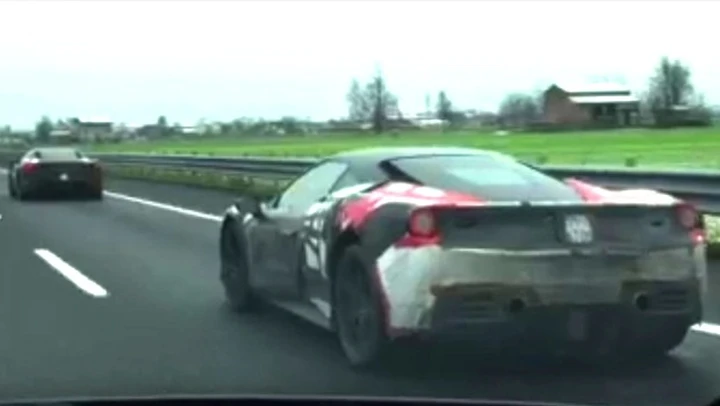 Ferrari 458: i muletti in video