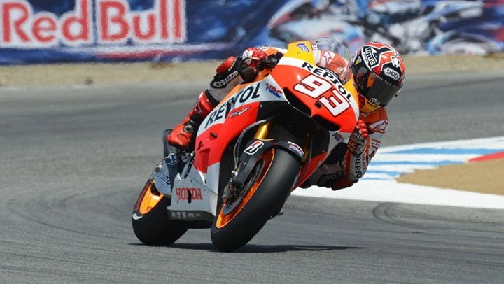 Pagelle Laguna Seca: Marquez “sbianca” tutti e sbanca il mondiale. Rossi ride a … denti stretti