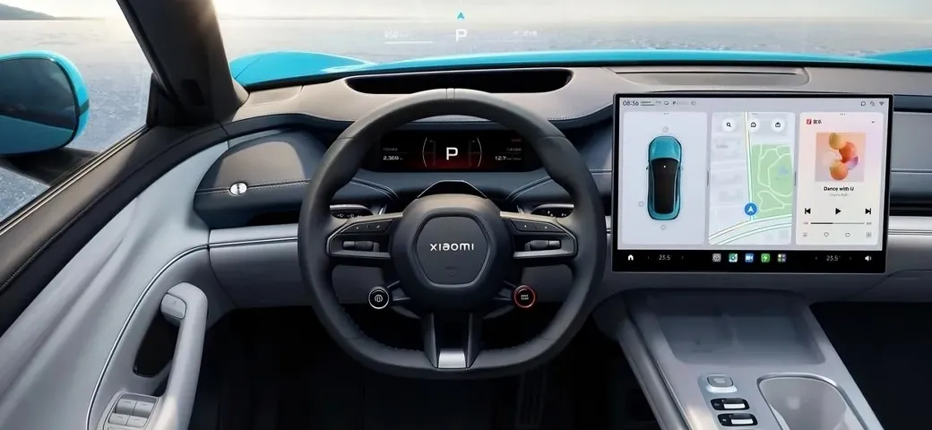 Xiaomi SU7: rivelati gli interni