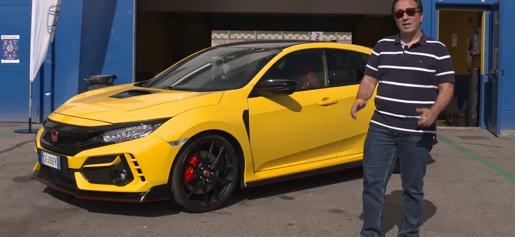 Honda Civic Type R Limited Edition: in pista a Vallelunga