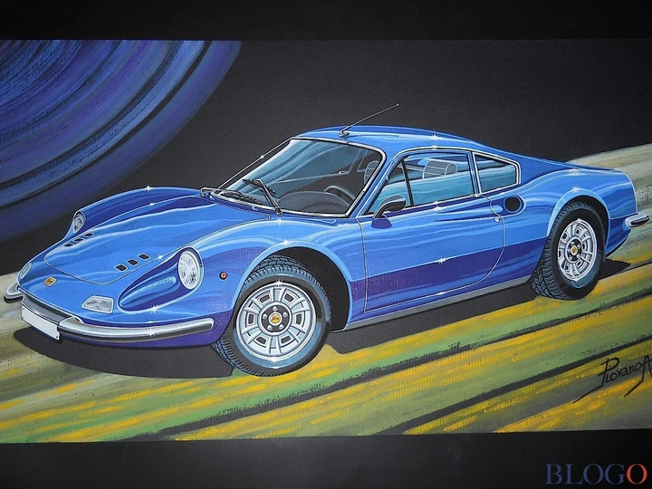 Le Ferrari disegnate da Antonio Piovano