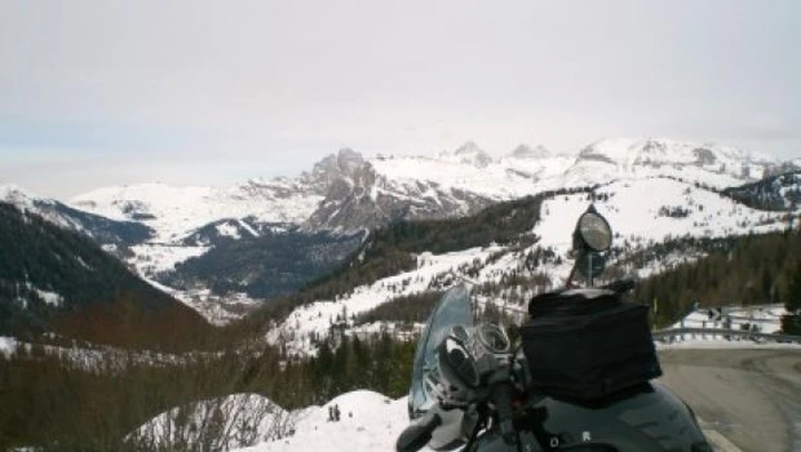 D'inverno su due ruote