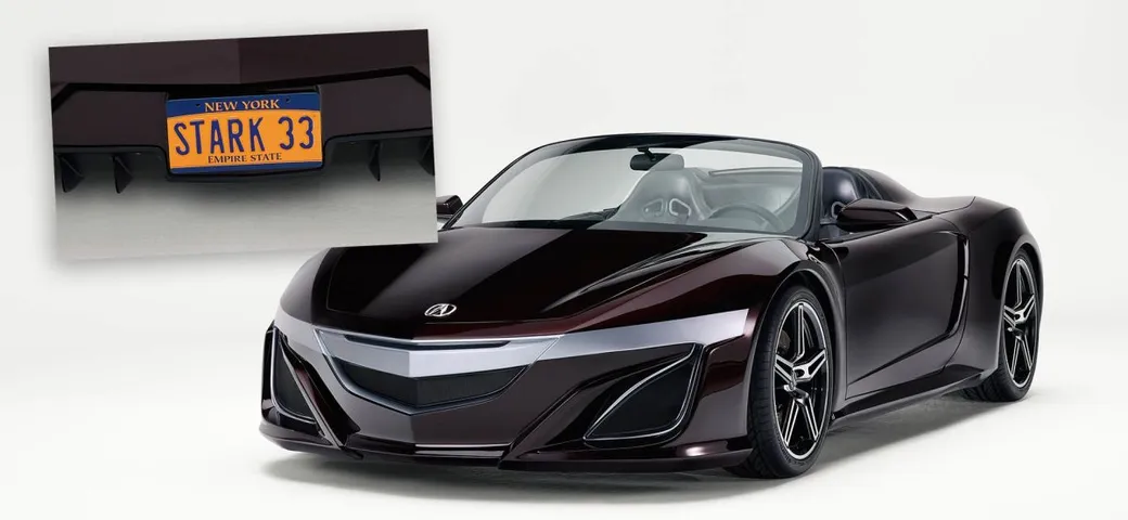All'asta la supercar di Iron Man: la targa dice tutto