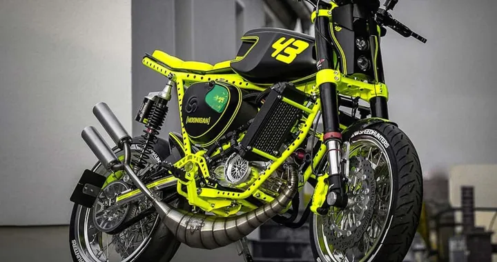 Motore da kart, sella Recaro e cuore da stuntman: ecco la Holy Bastard