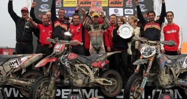 Supermoto: vittorie di Gozzini (S2) e VDB (S1)