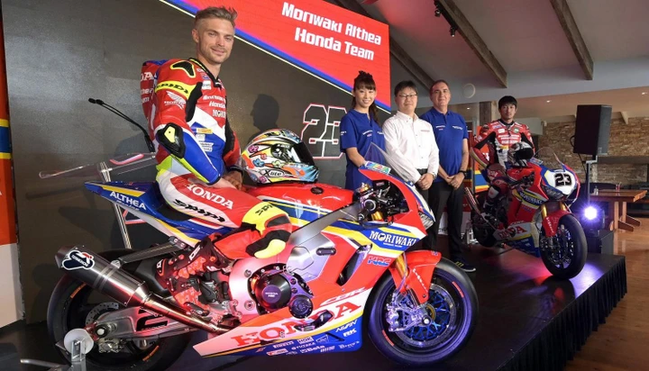 SBK: ecco il team Moriwaki Althea Honda